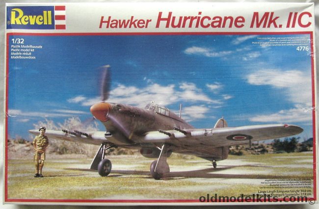 Revell 1/32 Hawker Hurricane Mk IIC, 4776 plastic model kit